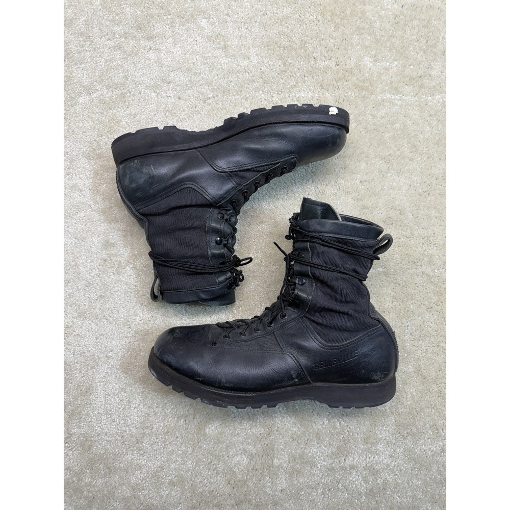 Belleville 700V 8'' Mens Size 13 R Black Outdoor Leather Waterproof Duty Boots